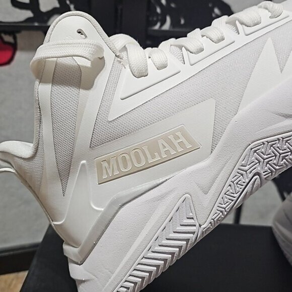Moolah Women's Triple Double White House Basketball Shoes New Size 8.5 NWB WNBA - Picture 6 of 12